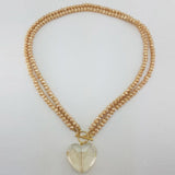 Collar amore perla natural