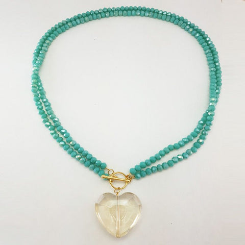 Collar amore cristal